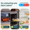 8 Stück Glas Lebensmittelbehälter,mit Deckel，Verschiedene Produktbild-Vorschau 4