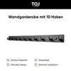 TOJ Living Wandgarderobe - 67CM - 10 Haken - Produktbild-Vorschau 3