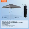 VEVOR gazebo 304,8x304,8x320cm tenda da giardino Anteprima dell’immagine prodotto 7