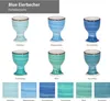 Blue Baita 6er Set Eierbecher blaue Eierhalter Eierständer Produktbild-Vorschau 3