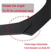 MECO 4 Stück Universal Frontlippe Kinnstoßstange Bodykits Produktbild-Vorschau 3