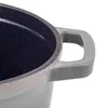 Eisentopf mit Deckel 4,3 L Vintage Cuisine Grau Ombre Produktbild-Vorschau 2