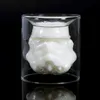 A white Stormtrooper helmet molded inside a clear glass. Anteprima dell’immagine prodotto
