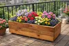 Blumenkasten Holz 80x 40x 30cm – großer Pflanzkübel Balkon Produktbild-Vorschau 3