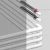 Armadio modulare guardaroba bianco scaffale chiuso armadio Anteprima dell’immagine prodotto 3