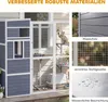 PawHut Katzengehege Outdoor Katzenhaus Holz mit 3 Produktbild-Vorschau 8