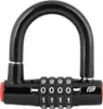 Bügelschloss FORCE MINI 9cm x 8 7cm Stahl schwarz Produktbild-Vorschau 1