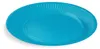 40x Pappteller PartytellerMix rund Ø23cm fettdicht blau Produktbild-Vorschau 1