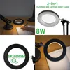 LUMILED LED 8W Lampada da scrivania nera Lampada Anteprima dell’immagine prodotto 4
