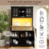 Flieks Küche Hochschrank Küchenbuffet mit LED, Produktbild-Vorschau 9