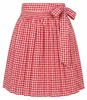 Dirndlschürze Rot Kariert Mini Dirndl Trachtenschürze Produktbild-Vorschau 2