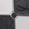 vidaXL Policový systém Cube Shelf s 9 policemi Černá a bílá Náhled obrázku produktu 6