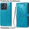 imoshion Mandala Klapphülle Motorola Moto G86 - Türkis Produktbild-Vorschau 2