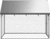 vidaXL Outdoor-Hundezwinger mit Dach 200x100x150 cm Produktbild-Vorschau 11