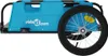 vidaXL Príves na bicykel Modrá tkanina Oxford a žehlička Náhľad obrázku produktu 6