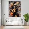 Pop Art Kunstwerk Elvis Leinwandbild Wandbild Kunstdruck XL Produktbild-Vorschau 2