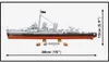Cobi 4866 - Colección Histórica, escala 1:300, USS KIDD/FCD Vista previa de la imagen del producto 7
