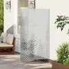 vidaXL Ochranná clona, 100 x 50 x 180 cm, pozinkovaná oceľ, Náhľad obrázku produktu 2