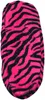 Damen-Slipper Hausschuhe mit Schleife - Zebra/Pink - 39-42 Produktbild-Vorschau 3