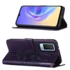 VIVO V21E 5G Case, Butterfly Relief Flip Leather Case with Voir les images du produit 2