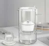 Dzbanek do filtrowania wody szklany biały Glass 2,5L z Podgląd zdjęcia produktu 9