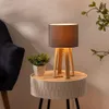 Stolná lampa MOLU, dizajnový zdroj svetla, látkové Náhľad obrázku produktu 4