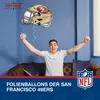 NFL San Francisco Folienballon shape 50x45cm Football Helm Produktbild-Vorschau 6