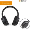 A product shot of black wireless on-ear headphones with a close-up inset view. Anteprima dell’immagine prodotto
