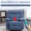 Fotel relaksacyjny HOMCOM z masażem, fotel TV z funkcją Podgląd zdjęcia produktu 4