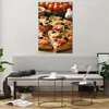 Bilder auf glas - Einteilig - Pizza Käse Tomaten - 80x120cm Produktbild-Vorschau 6