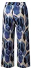 Sommerhose Damen Palazzohose Allover Print Blautöne Produktbild-Vorschau 8