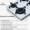 Klarstein Illuminosa 4 Plaque De Cuisson Gaz - 4 Brûleurs Voir les images du produit 6