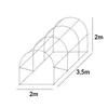 4iQ Serra polytunnel 2x3,5m Grigio 19 mm Anteprima dell’immagine prodotto 10