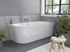 Mexen Mia vasca da bagno angolare libera destra 160 x 80 Anteprima dell’immagine prodotto 2