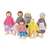 Drewniany domek dla lalek rodzina, urocza symulacja, 7 Podgląd zdjęcia produktu 3