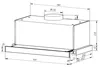Beko HNT61520BH, 574 m³/h, Abluft/Umluft, A, A, D, 67 dB Produktbild-Vorschau 4