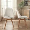 lot de 4 chaises Linares velours Voir les images du produit 2