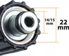 Rosfix Tuyau Haute Pression 10m – Nylon Renforce, 200 Bar, Voir les images du produit 8