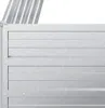 vidaXL Garten-Hochbeet 100x40x77 cm Verzinkter Stahl Silber Produktbild-Vorschau 6