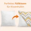 Coussin sleepling 15x40 cm, rouleau cervical, garnissage de Voir les images du produit 2