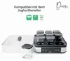 Lacor - 69438 - Yoghurtmaker, helder glas, 9 stuks, Productafbeelding-voorbeeld 5