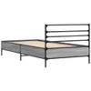The Living Store Bettgestell Grau Sonoma 90x200 cm Produktbild-Vorschau 7