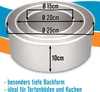AOS Set | Cake Masters Torten-Backform rund tief Ø25/20/15 Produktbild-Vorschau 3