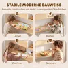 AIYAPLAY Kindertisch mit Sitzbank 5-in-1 Kindersitzgruppe Produktbild-Vorschau 8
