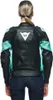 Dainese Racing 4 Damen Motorrad Lederjacke, schwarz/türkis, Produktbild-Vorschau 4