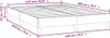 vidaXL Box spring bed frame dark green 140x200 cm velvet Náhled obrázku produktu 7