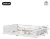 Flieks Kinderbett Bodenbett 140x200cm mit Tür, Holzbett Produktbild-Vorschau 7