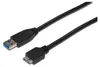 DIGITUS USB 3.0 Anschlusskabel Typ A -mikro B St/St 1.0m, Voir les images du produit 1