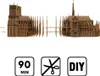 3D Puzzle, NOTRE-DAME DE PARIS, Karton, 165 Teile Produktbild-Vorschau 5