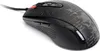 A black computer mouse with a patterned design is shown on a white background. Anteprima dell’immagine prodotto